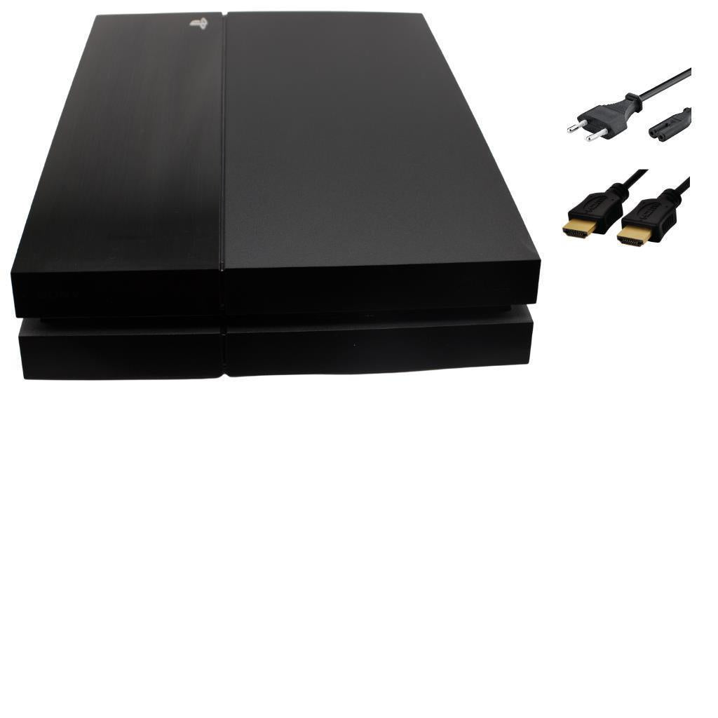 Sony PlayStation 4 - 500GB - 1116A - schwarz - guter Zustand