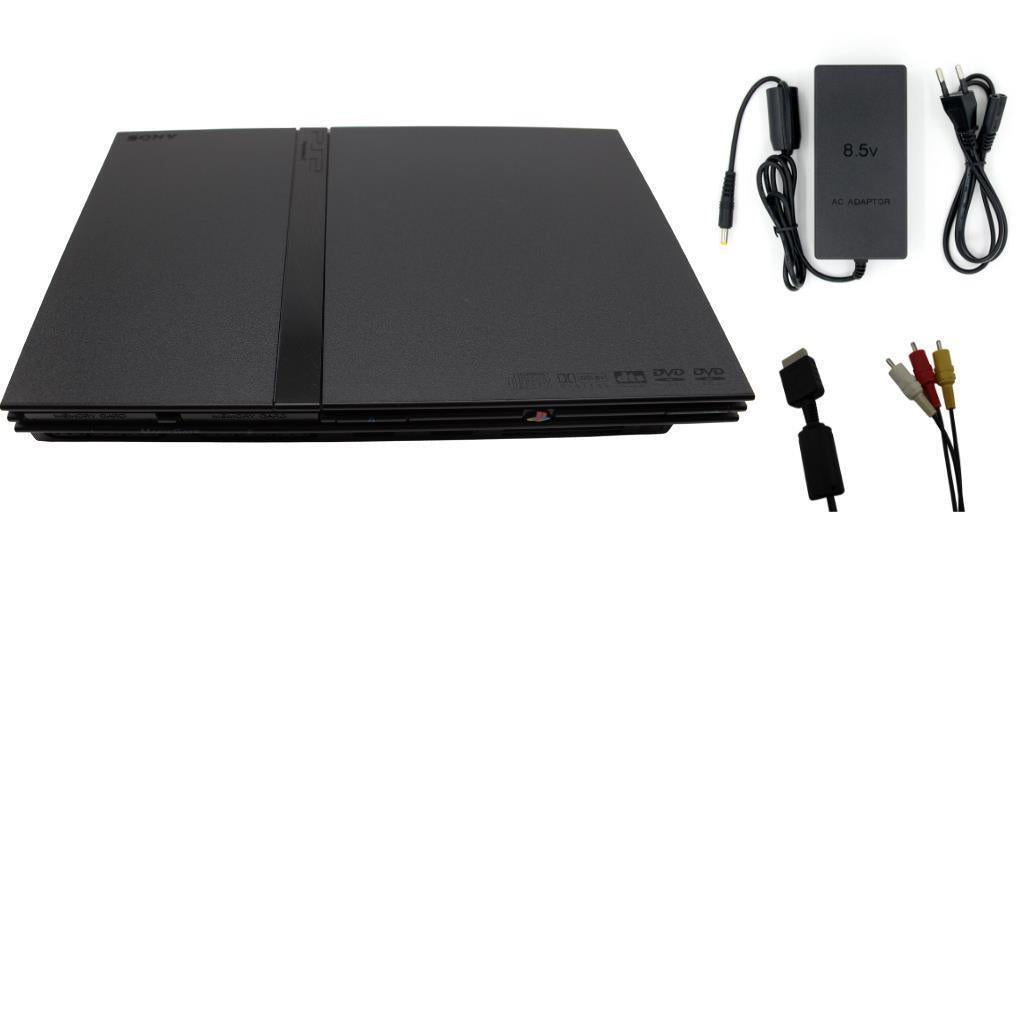 Sony PlayStation 2 Slim - Konsole - SCPH-77004 Schwarz