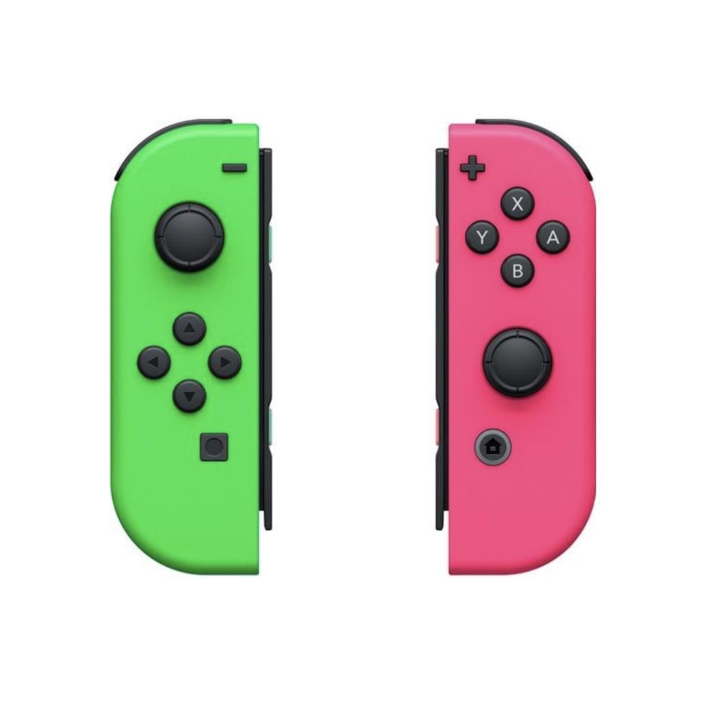 Nintendo Switch - Original Joy-Con 2er Set Controller - Neon-Grün/Neon-Pink