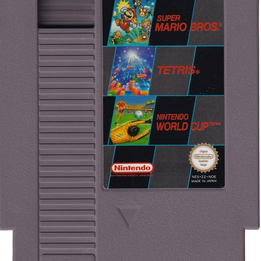 Nintendo NES - Super Mario Bros. / Tetris / Nintendo World Cup