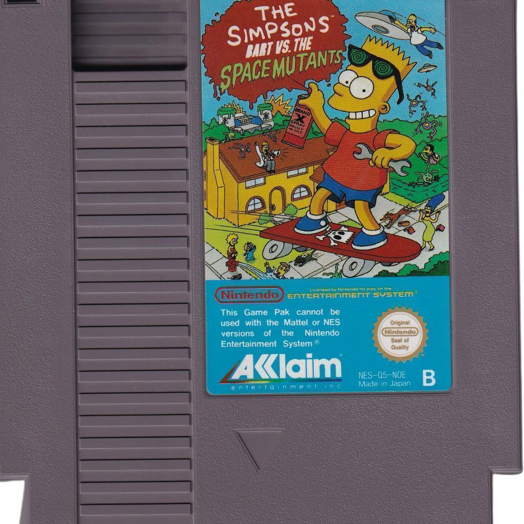 Nintendo NES - The Simpsons: Bart vs. the Space Mutants