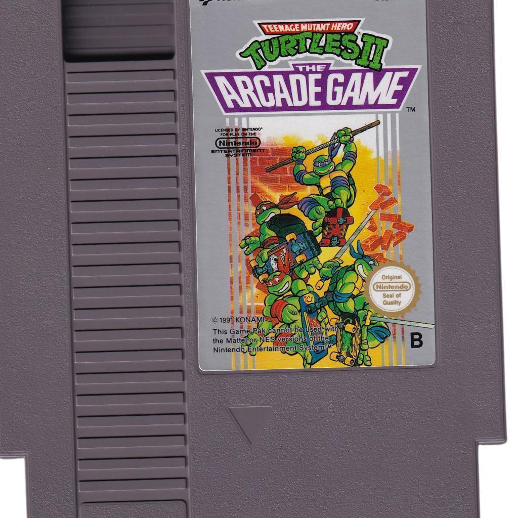 Nintendo NES - Teenage Mutant Hero Turtles II: The Arcade Game