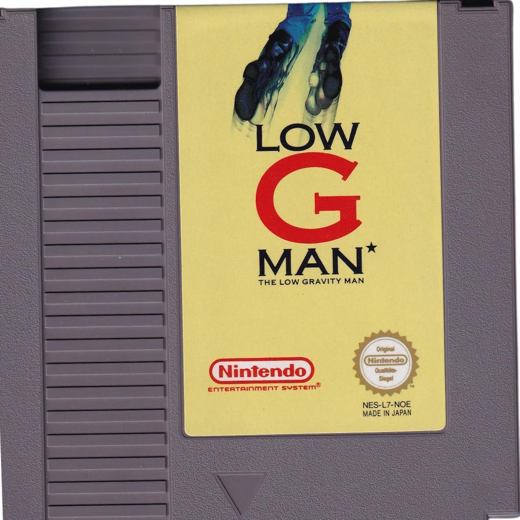 Nintendo NES - Low G Man: The Low Gravity Man