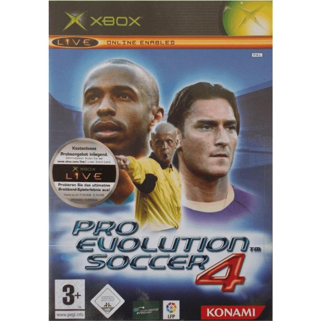 Microsoft Xbox - Pro Evolution Soccer 4