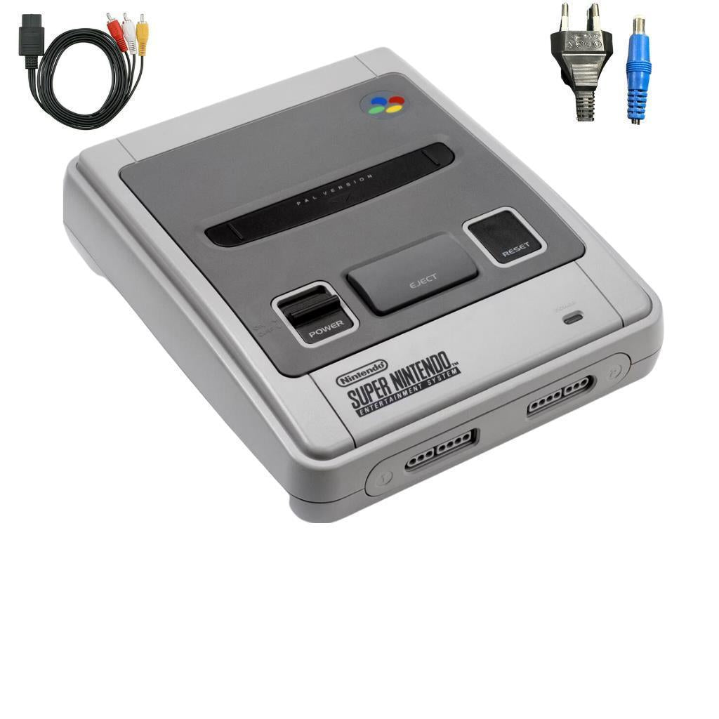 Nintendo SNES - Super Nintendo - alle Kabel - guter Zustand