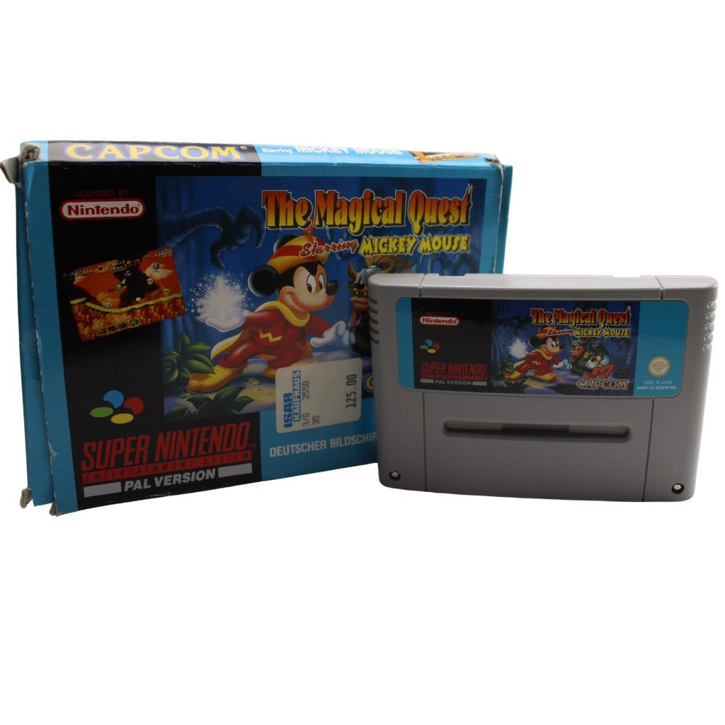 Nintendo SNES - The Magical Quest starring Mickey Mouse