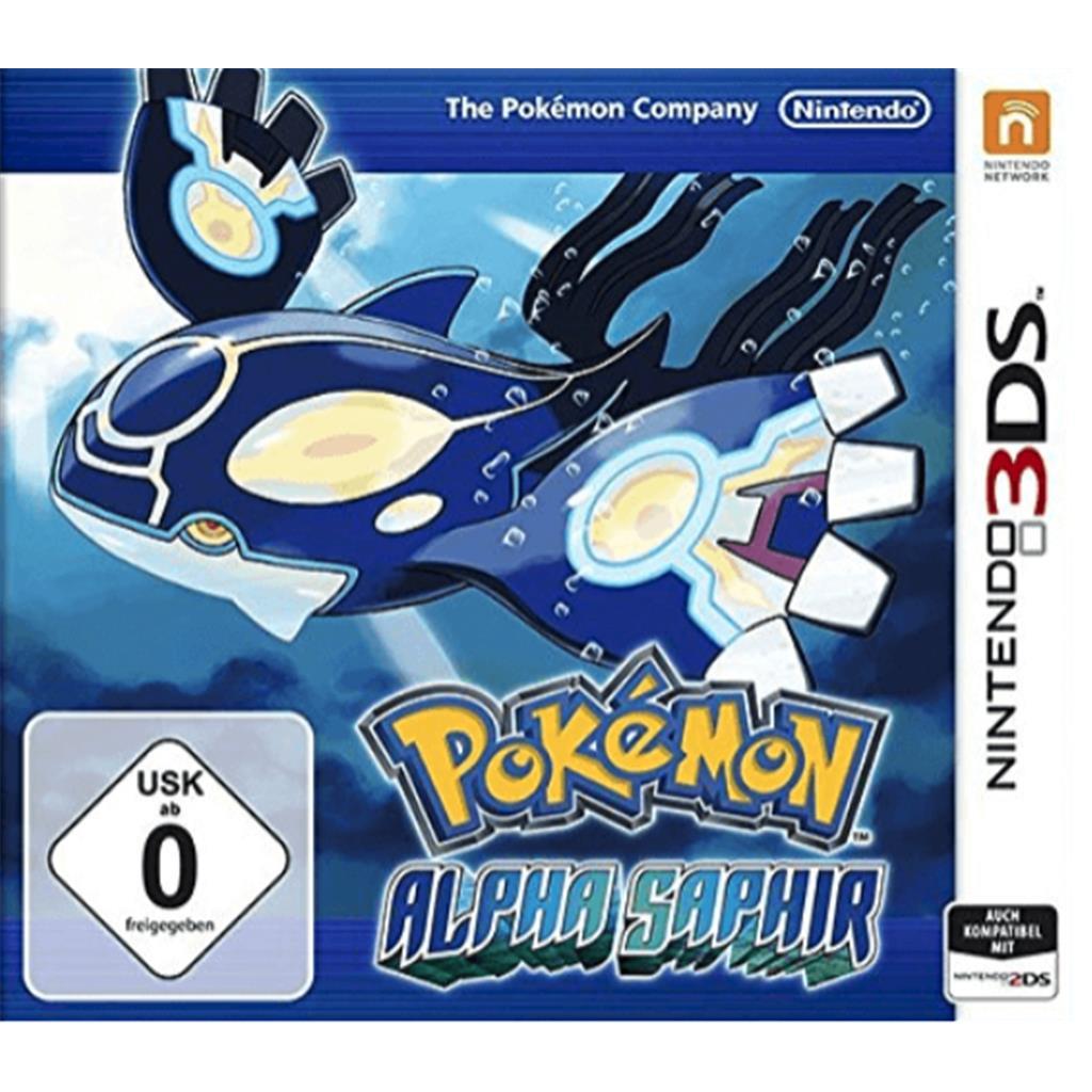 Nintendo 3DS - Pokémon Alpha Saphir