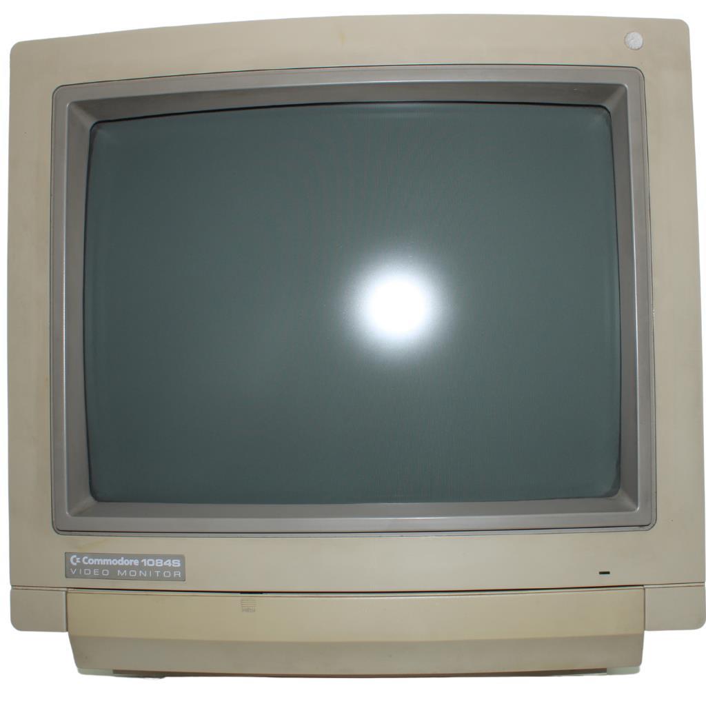 Commodore Monitor 1084S-D1 RGB/CRT 14" für Amiga / C64 SNES ATARI