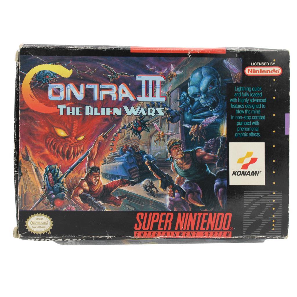 Nintendo SNES - Contra III: The Alien Wars