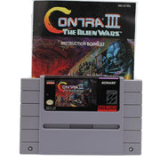 Nintendo SNES - Contra III: The Alien Wars