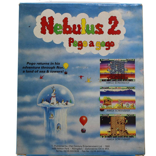 Amiga - Nebulus 2: Pogo A Go Go