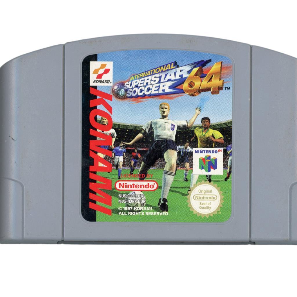 N64 Nintendo 64 - International Superstar Soccer 64