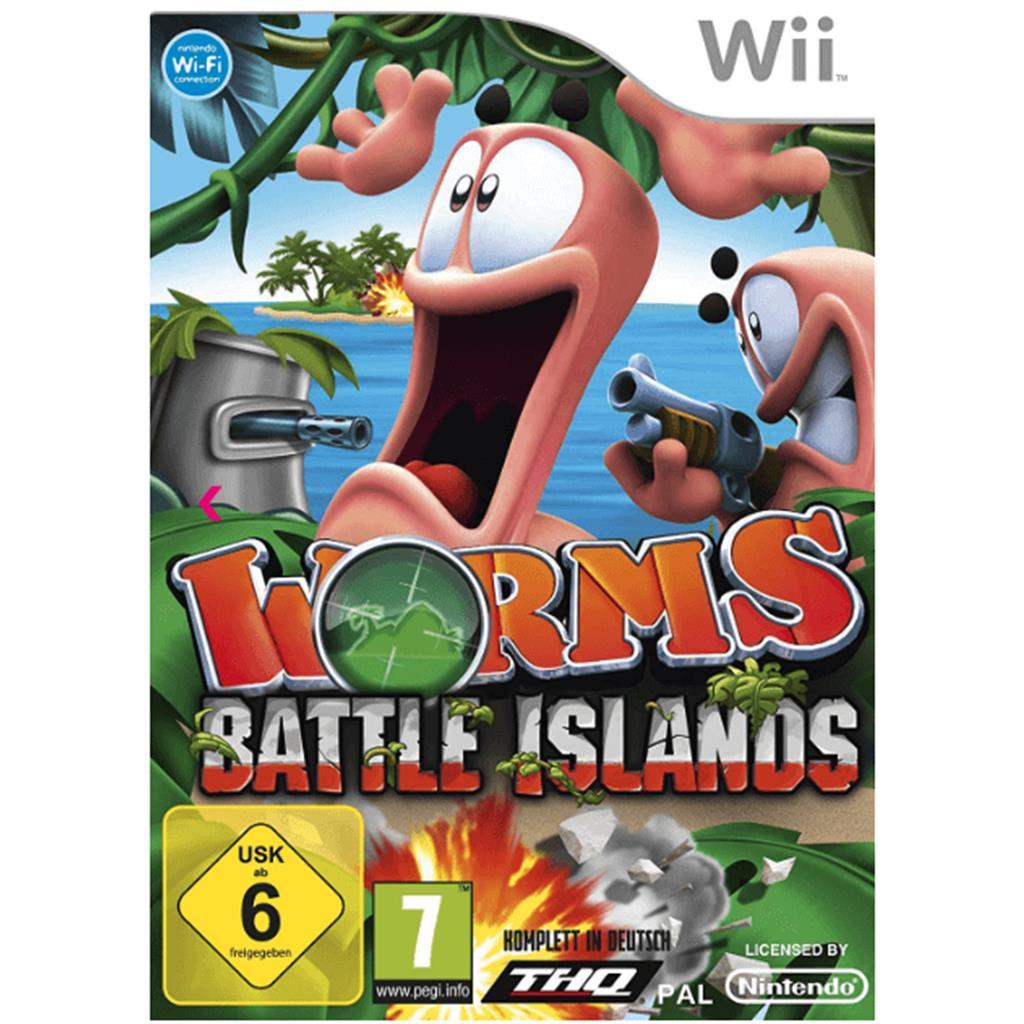 Nintendo Wii - Worms: Battle Islands
