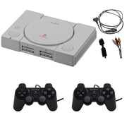 Sony PlayStation 1 PS1 Konsole Grau - alle Kabel