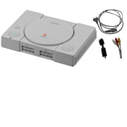 Sony PlayStation 1 PS1 Konsole Grau - alle Kabel