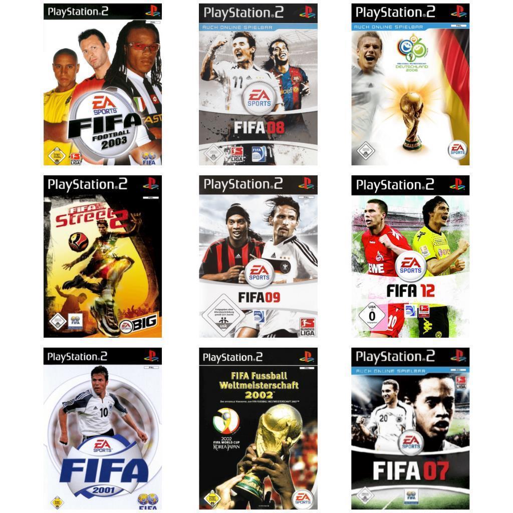 Sony PlayStation 2 - FIFA Auswahl