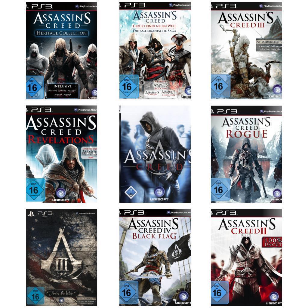 Sony PlayStation 3 - Assassin's Creed Auswahl