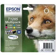 Epson Druckerpatrone DURABrite Ultra T1285 Multipack, schwarz, cyan, magenta, gelb 4 Stück