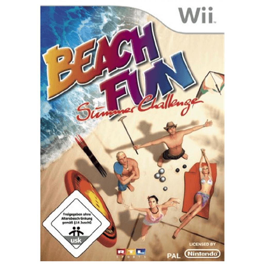 Nintendo Wii - Beach Fun Summer Challenge