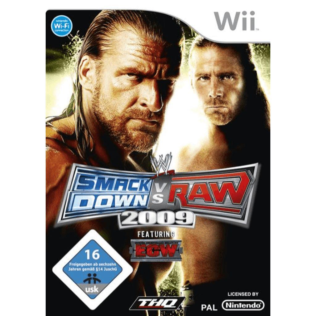 Nintendo Wii - WWE SmackDown vs. Raw 2009
