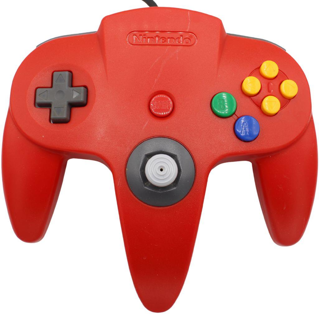 N64 Nintendo 64 - Original Controller - Rot