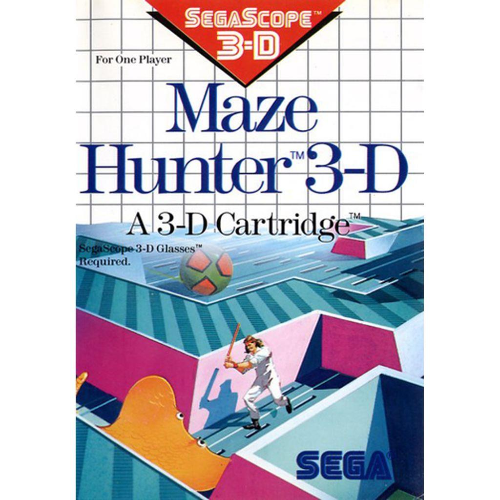 Sega Master Sytem - Maze Hunter 3-D