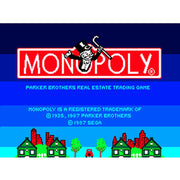 Sega Master Sytem - Monopoly