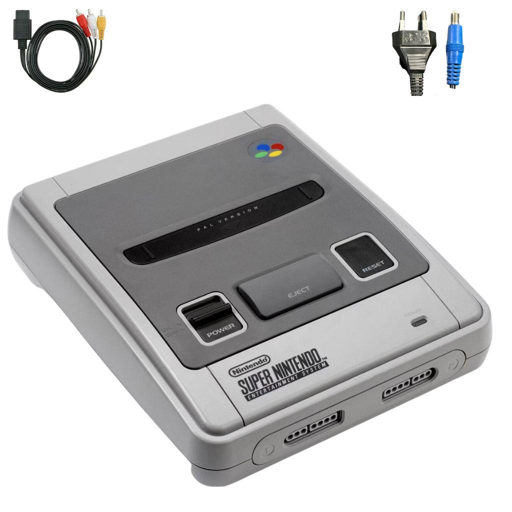 Nintendo SNES - Super Nintendo - Konsole - Grau