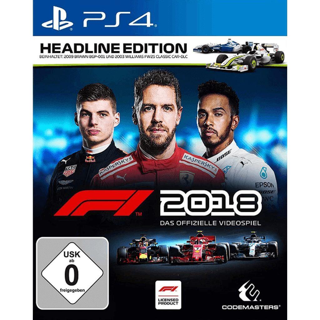 Sony PlayStation 4 - F1 2018 Headline Edition