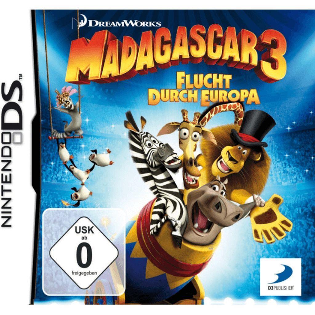 Nintendo DS - DreamWorks Madagascar 3: Flucht durch Europa