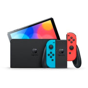 Nintendo Switch - Konsole OLED - Neon-Rot/Neon-Blau - mit OVP