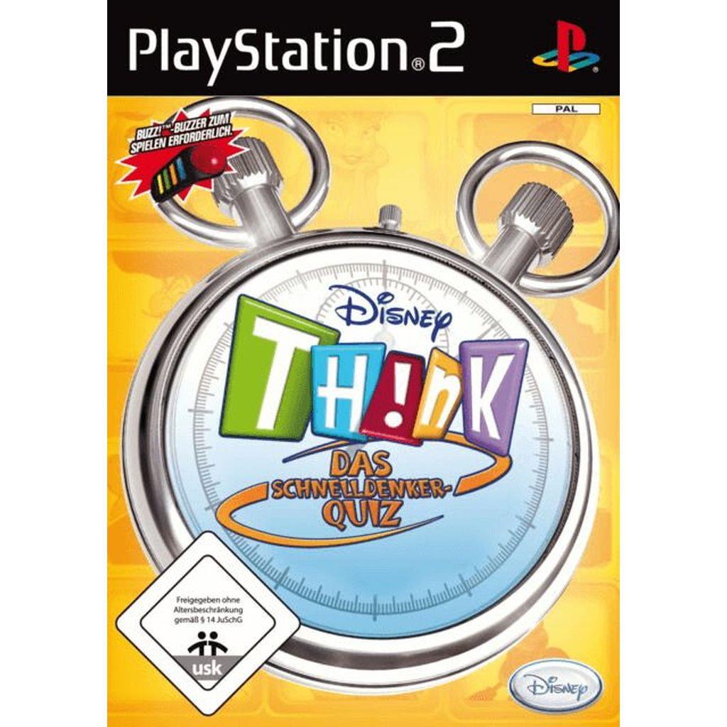 Sony PlayStation 2 - Disney Th!nk - Das Schnelldenker Quiz