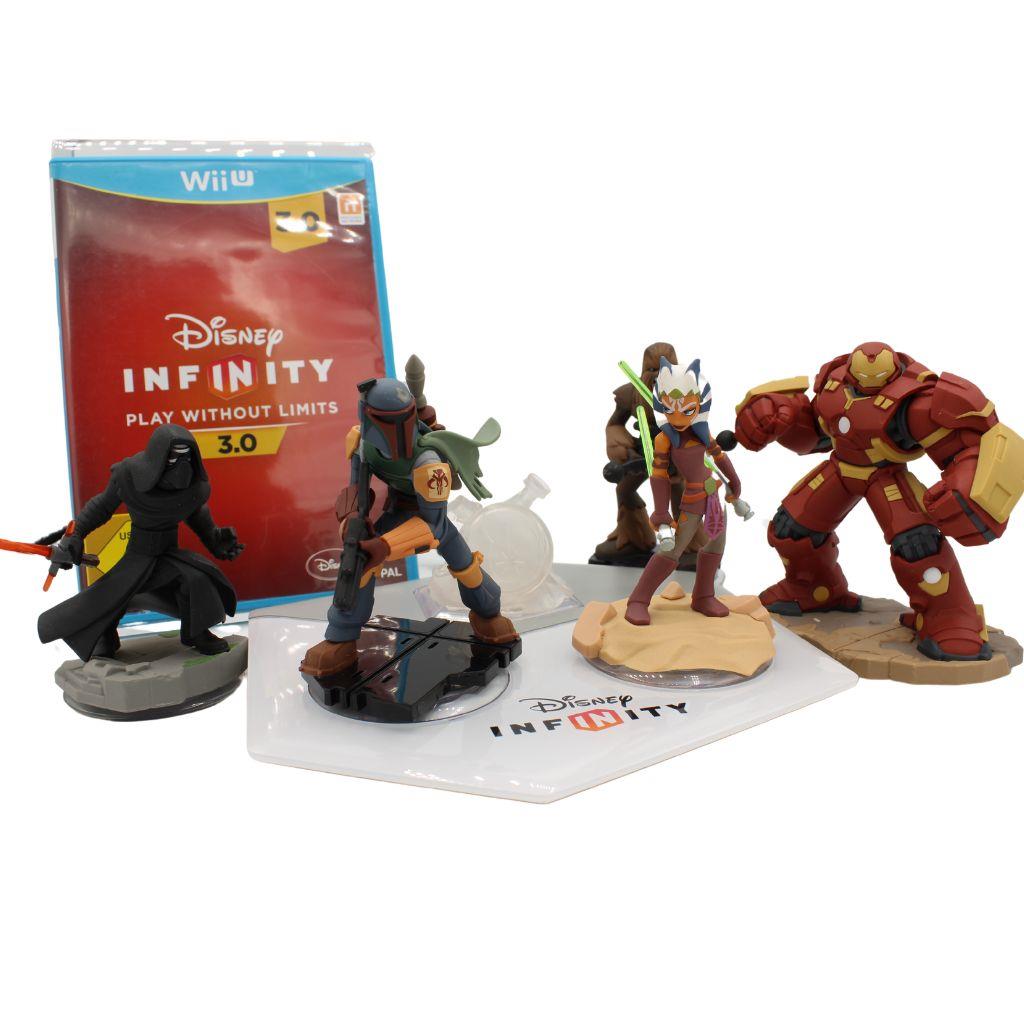 Nintendo Wii U - Disney Infinity 3.0 - mit Portal und 6 seltenen Figuren