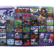 N64 Nintendo 64 - 1998 Kalender Banjo-Kazooie Super Mario Kart Yoshi Poster
