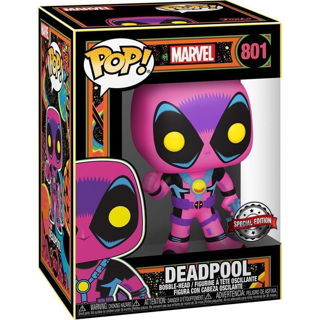 Funko Pop! - Deadpool Special Edition Blacklight - Marvel - 801