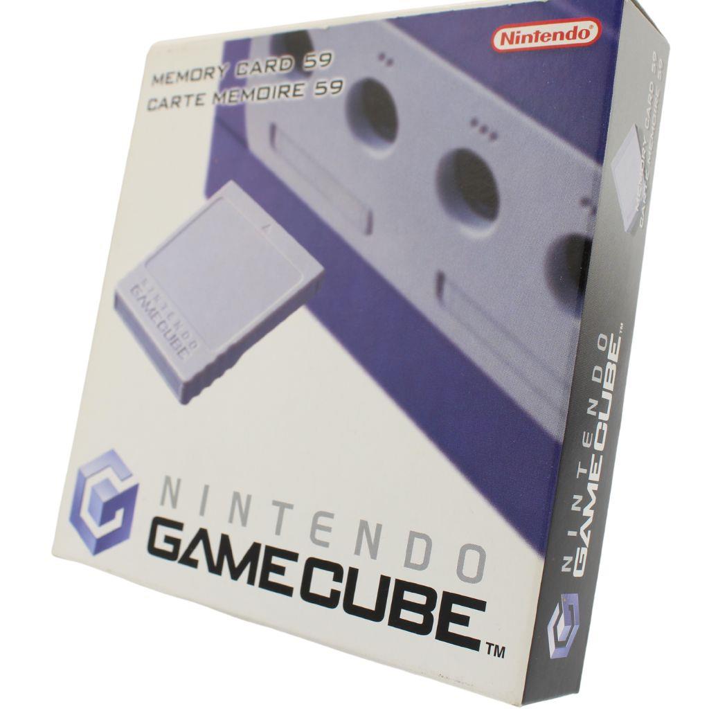 Nintendo GameCube - Original Memory Card 59 - DOL-008 - Grau - mit OVP