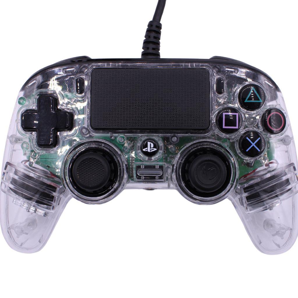 Sony PS4 PlayStation 4 - Nacon Wired Compact Controller - Transparent