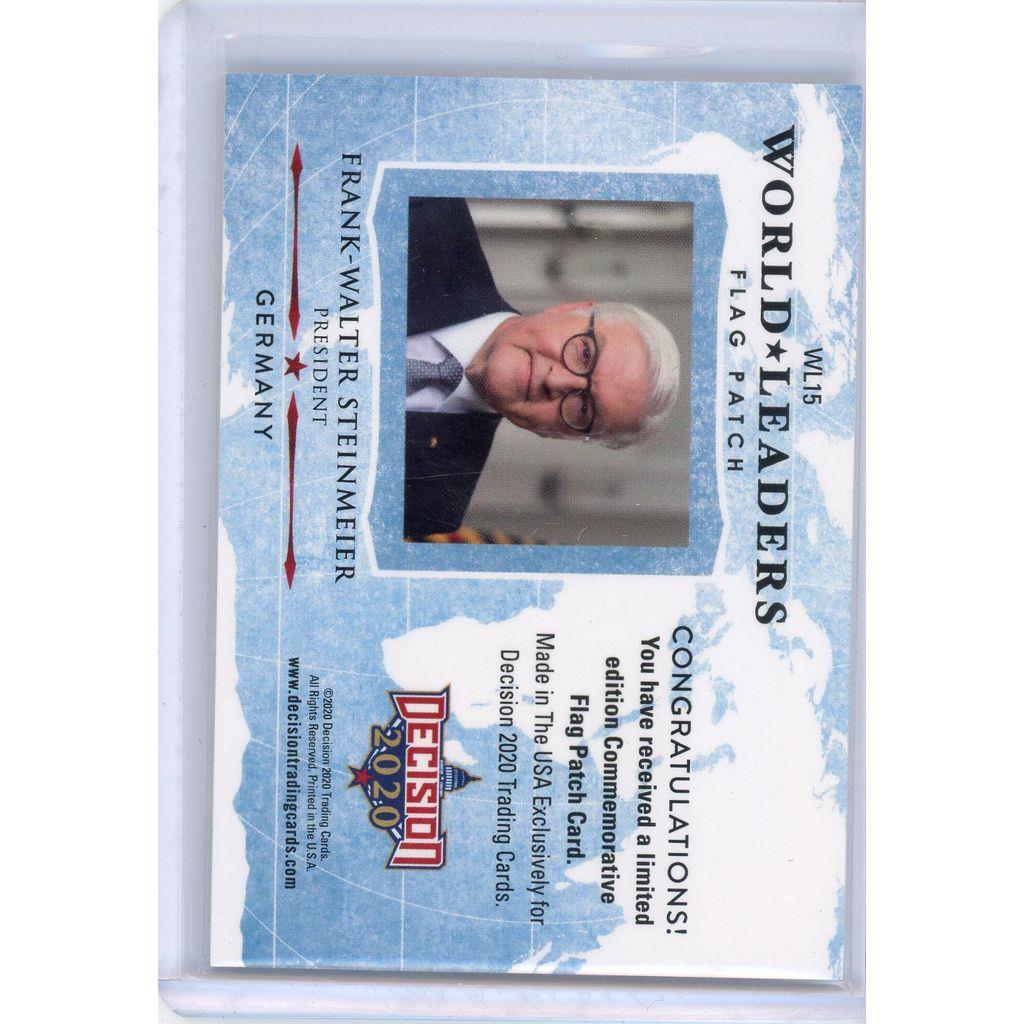 World Leaders - Frank-Walter Steinmeier Flag Patch WL15