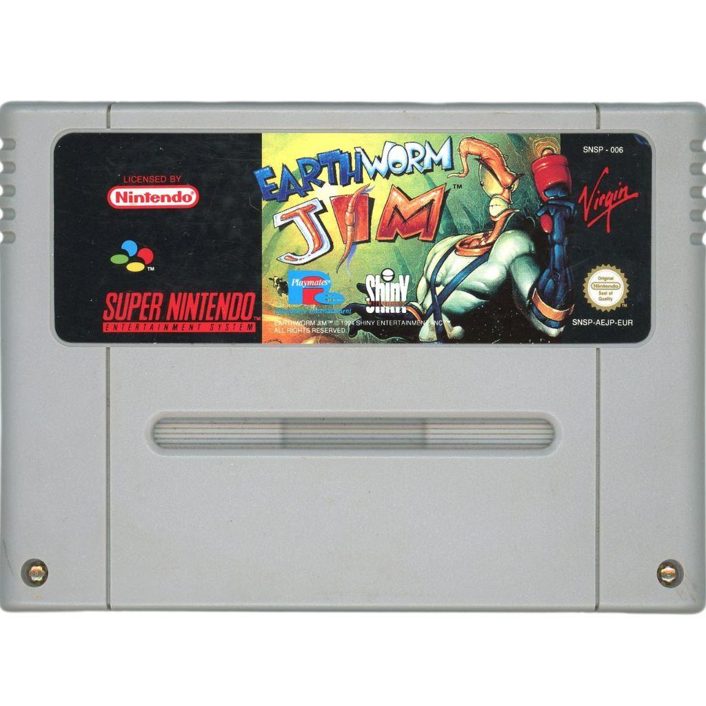 Nintendo SNES - Earthworm Jim