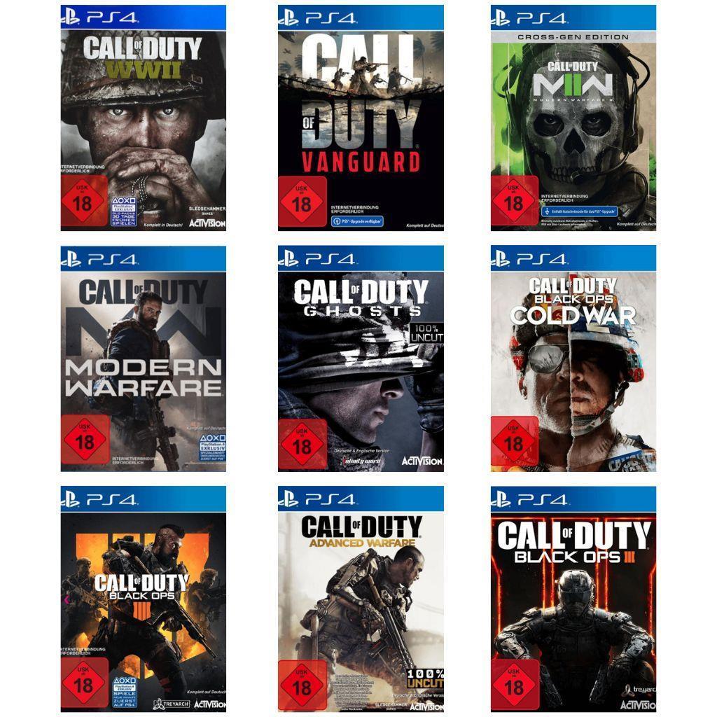 Sony PlayStation 4 - Call of Duty Auswahl