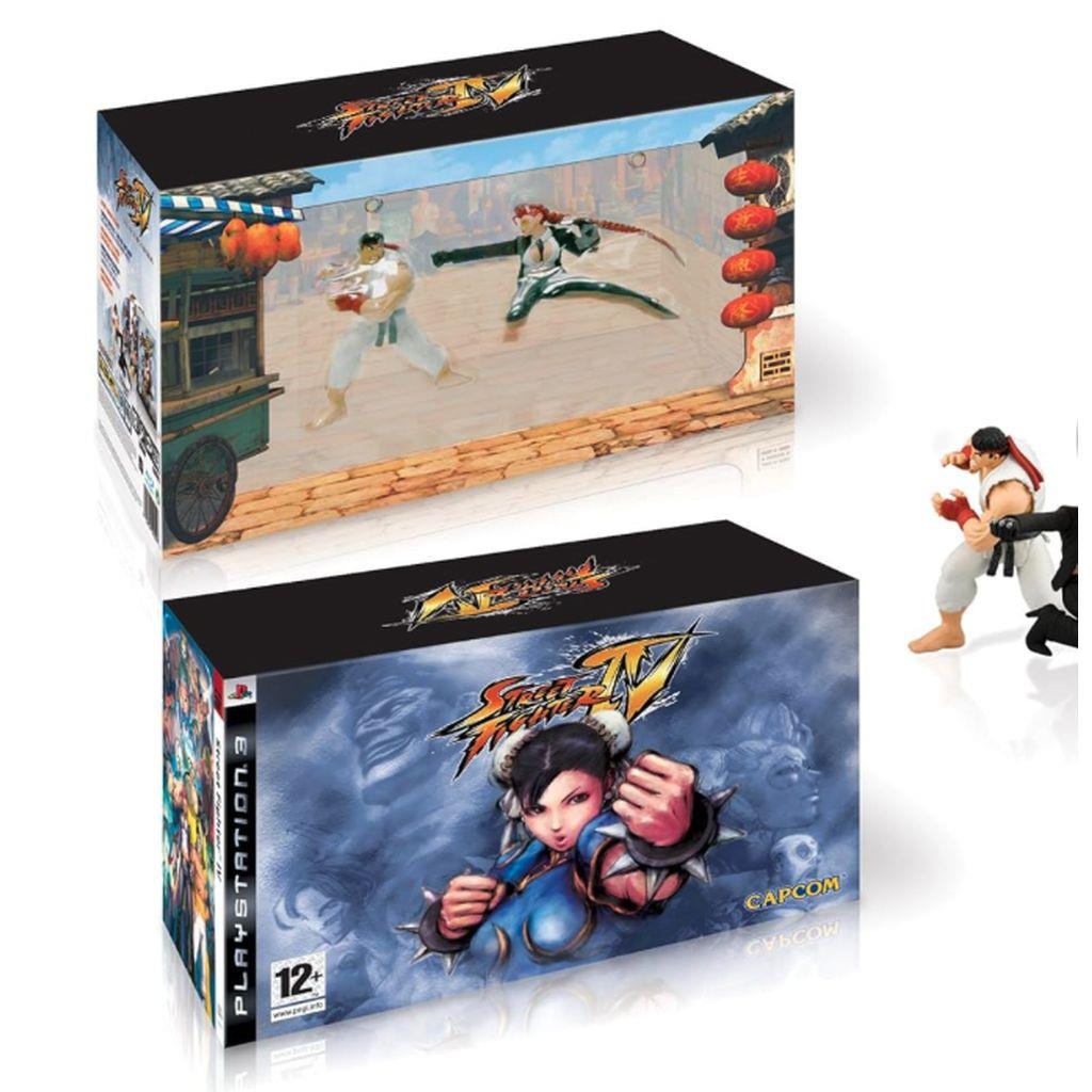 PS3 PlayStation 3 - Street Fighter IV - Collector's Edition Figuren