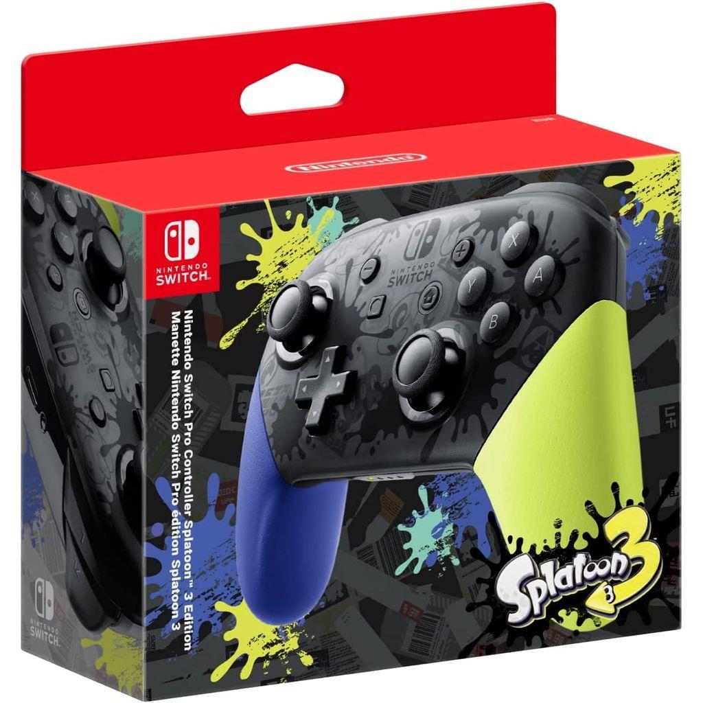 Nintendo Switch - Original Pro Controller - Splatoon 3-Edition
