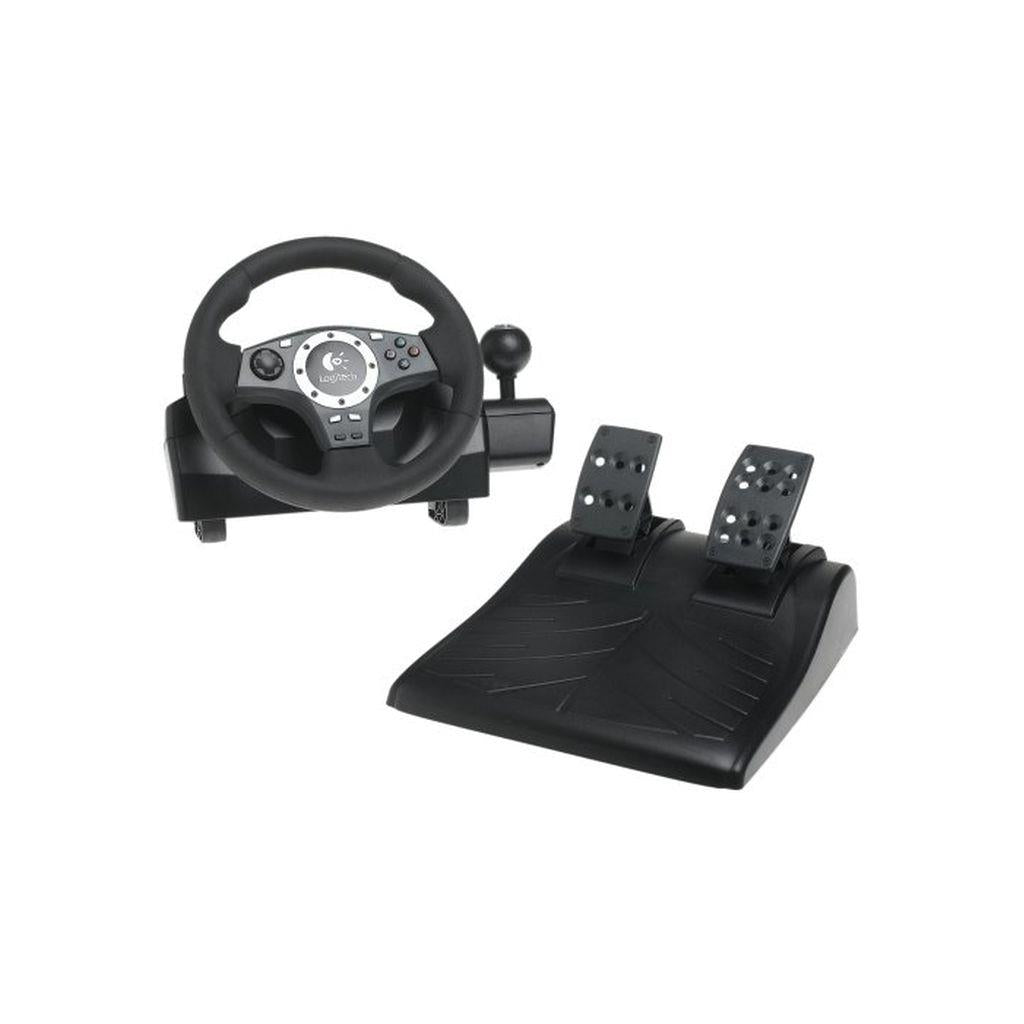 PS2 PlayStation 2 - Logitech Lenkrad Driving Force Pro mit Pedale