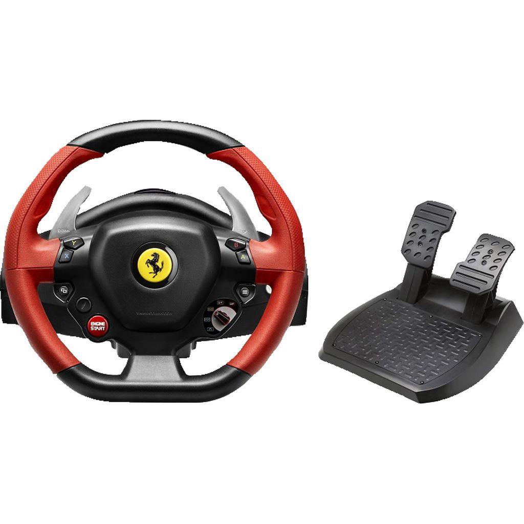 Xbox One / Series X|S- Thrustmaster Ferrari 458 Spider Lenkrad inkl. 2-Pedalset