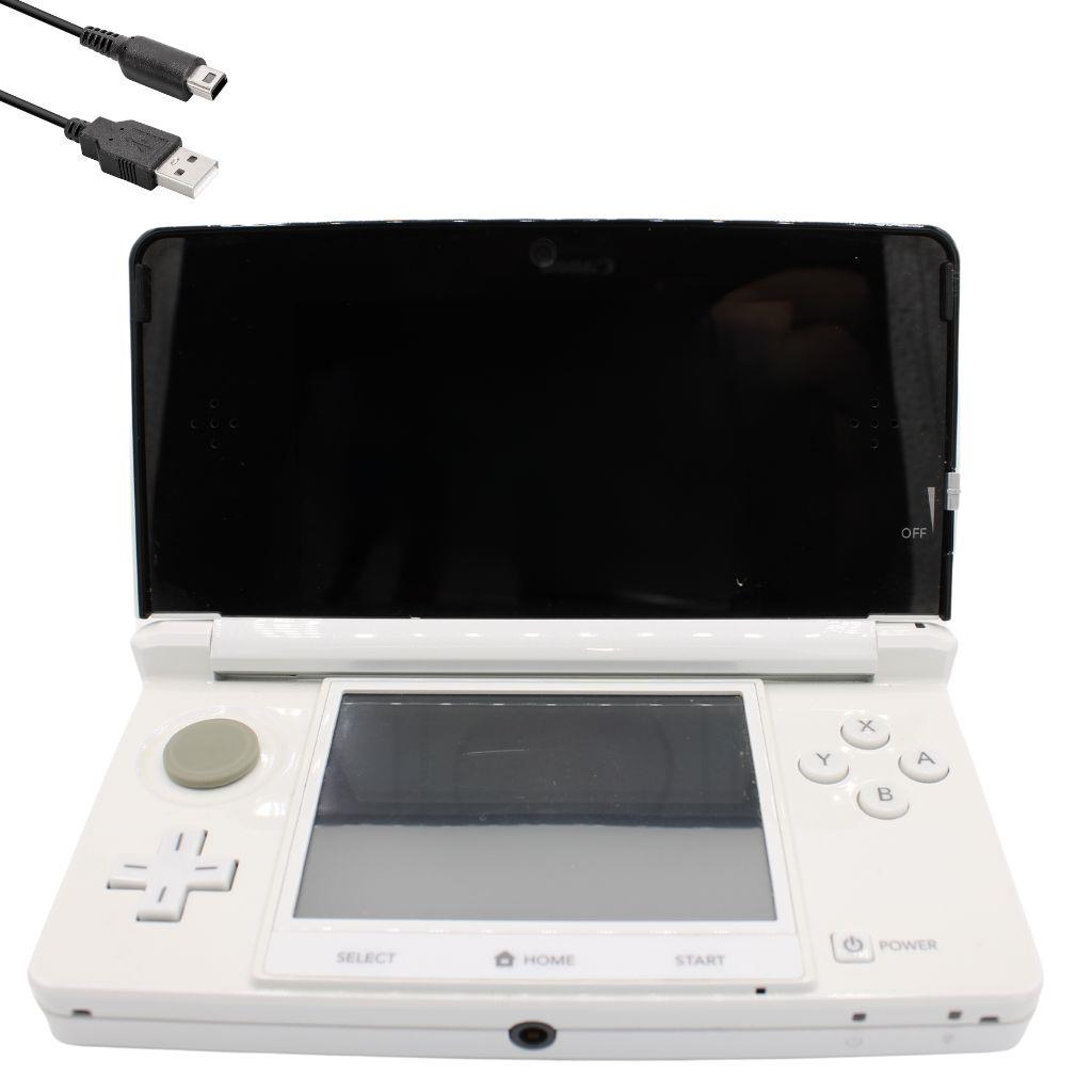 Nintendo 3DS - Konsole - mit Ladekabel - Schneeweiß