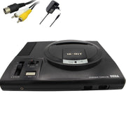Sega Mega Drive 1 - Konsole - alle Kabel - Schwarz
