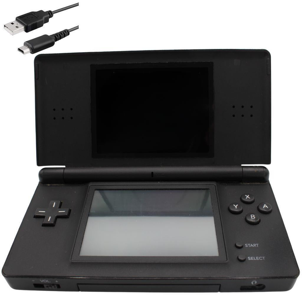 Nintendo DS Lite - Konsole Handheld - mit Ladekabel - Schwarz