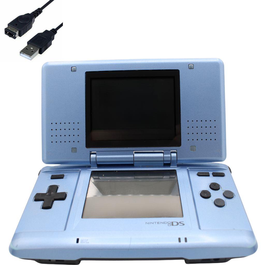 Nintendo DS - Konsole Handheld - mit Ladekabel - Blau