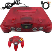 Nintendo 64 - Konsole - 1 Controller - Watermelon Red