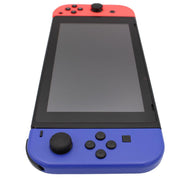 Nintendo Switch Konsole V2 - Blau/Neon-Rot - nur Konsole
